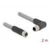 DeLOCK Sensor-/Aktor-Kabel 80548 2 m RST M12 Grau