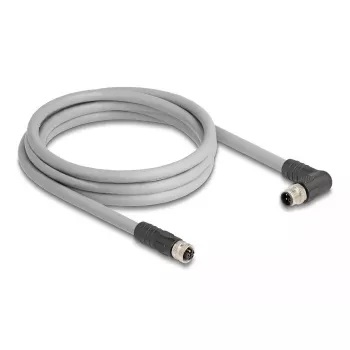 DeLOCK Sensor-/Aktor-Kabel 80548 2 m RST M12 Grau