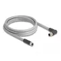 DeLOCK Sensor-/Aktor-Kabel 80548 2 m RST M12 Grau