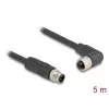 DeLOCK Sensor-/Aktorkabel 80527 5 m RST M12 Schwarz