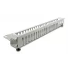 Kabelmanagementpanel DELOCK 67278 — Stahlgehäuse, grau, 1 Stk.