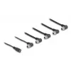 Stromkabel DELOCK 90122, 0,762 m, DC-Stecker 5,5×2,1 mm ↔ 5×5,5×2,1 mm, 48 V 5 A