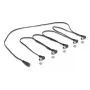 Stromkabel DELOCK 90122, 0,762 m, DC-Stecker 5,5×2,1 mm ↔ 5×5,5×2,1 mm, 48 V 5 A