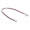 Kabelverlängerung DELOCK 90762 für Computer-Kühlsysteme, PVC-Mantel, Ø 1,3 mm, schwarz/rot/weiß