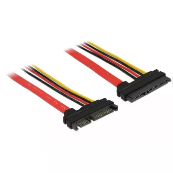 SATA-Kabel DeLOCK 83804 1m SATA 22-polig Schwarz Rot Gelb