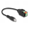 DeLOCK RCA-Stecker auf Klemmleisten-Adapter 15 cm 2-polig