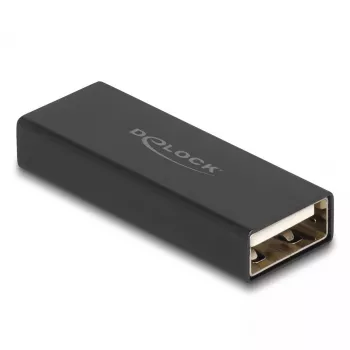 DeLOCK Adapter Adapter USB 2.0 Typ-A Buchse auf Buchse Metall