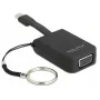 Videokabel-Adapter DeLOCK 63941 USB Type-C auf VGA 0,03 m Schwarz
