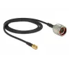 Koaxialkabel DeLOCK 88940 2m RP-SMA Schwarz