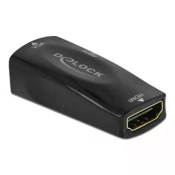 Adapter HDMI-A Buchse auf VGA Buchse 1080p mit Audio DeLOCK 66560