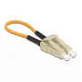 Glasfaser-Loopback-Adapter DeLOCK 86930 LC OM2 Multimode Beige