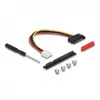 DeLOCK M.2 Key A+E auf PCIe x8 NVMe Adapter gewinkelt mit 20 cm Kabel