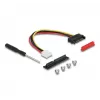 DeLOCK M.2 Key A+E auf PCIe x4 NVMe-Adapter gewinkelt mit 20 cm Kabel
