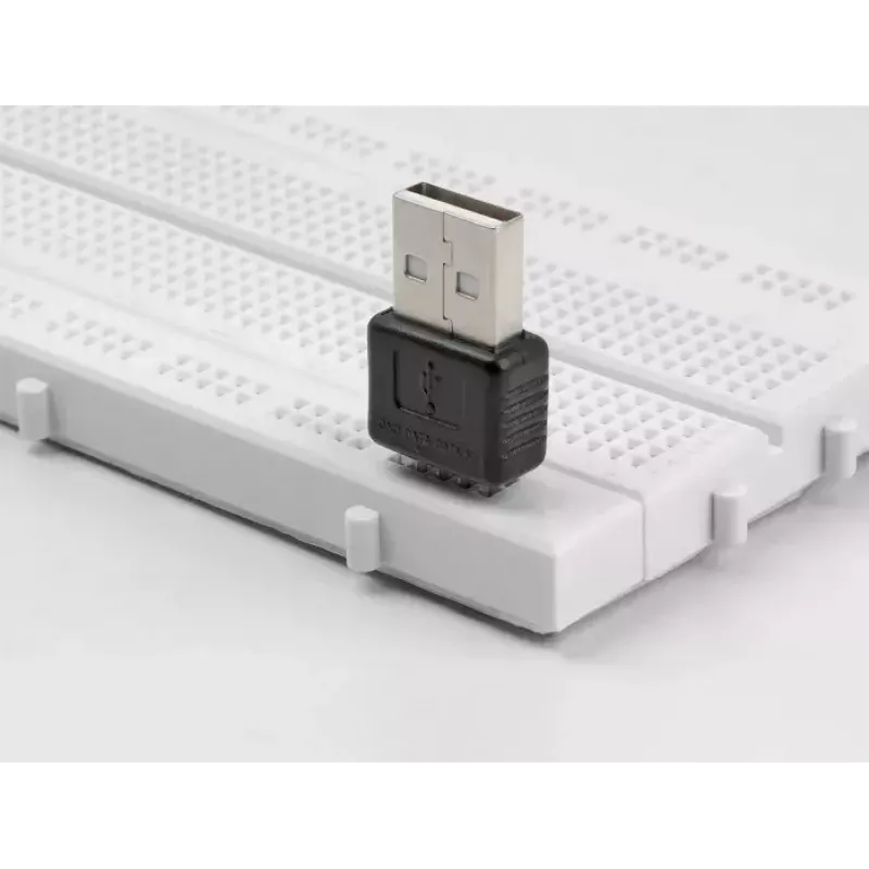 DeLOCK Adapter USB 2.0 Typ-A Stecker 4-polig Schwarz Silber 5V