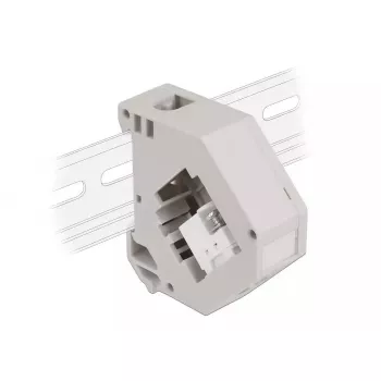 Keystone-Modul DELOCK 87159, grau/weiß, weiblicher Anschluss, Klemmanschluss, 60,1 × 59,4 × 21,6 mm