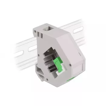 Keystone-Modul DELOCK 87165 — SC-zu-SC-Adapter, grün/grau/weiß, 60,1×59,4×21,6 mm