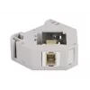 Keystone-Modul DELOCK 87167 — SC-zu-SC-Adapter, grau, 60,1×59,4×21,6 mm