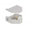 Keystone-Modul DELOCK 87167 — SC-zu-SC-Adapter, grau, 60,1×59,4×21,6 mm