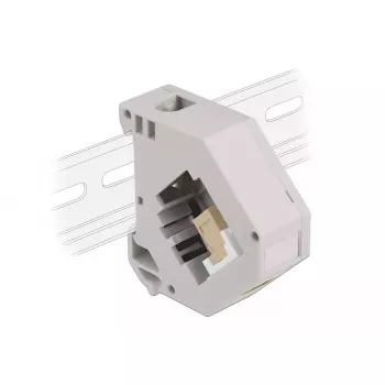 Keystone-Modul DELOCK 87167 — SC-zu-SC-Adapter, grau, 60,1×59,4×21,6 mm