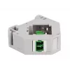 Keystone-Modul DELOCK 87192 — LC auf LC Duplex, Farben Grün/Grau/Weiß, 60,1×59,4×21,6 mm