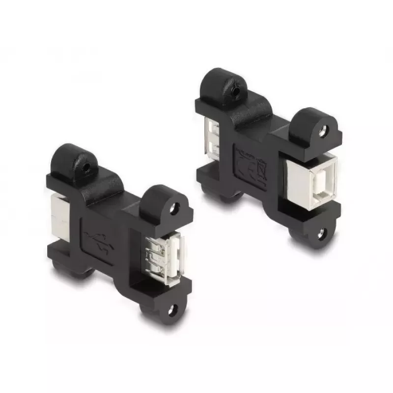 DeLOCK USB 2.0 Adapter Typ-A-Buchse auf Typ-B-Buchse mit Schraubanschluss