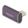 USB-Adapter DeLOCK 60288 40 Gbps USB Type-C PD 3.1 240 W abgewinkelt
