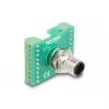 DeLOCK M12 Transfermodul-Adapter 17-polig A-codiert Stecker auf 18-polige Klemmleiste