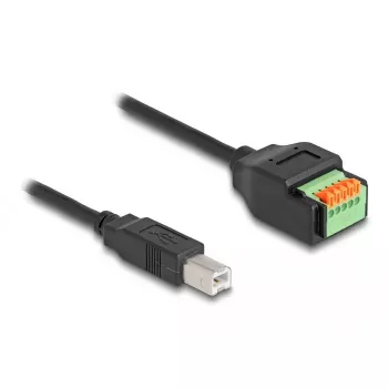 DeLOCK USB Typ-C 2.0 Buchse auf Klemmleistenadapter 66457