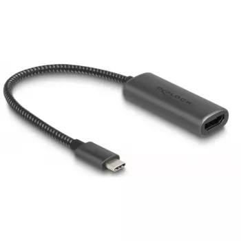 Video-Kabel-Adapter DeLOCK 64229 0,2 m USB Type-C auf HDMI Schwarz