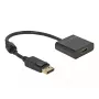 Adapter DisplayPort 1.2 Stecker auf HDMI Buchse 4K Aktiv DeLOCK 63585