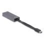 DeLOCK 66248 Kabel-Adapter RJ-45 USB C Grau 0,09m