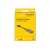 DeLOCK 66247 Kabel-Adapter RJ-45 USB A Grau 0,09 m