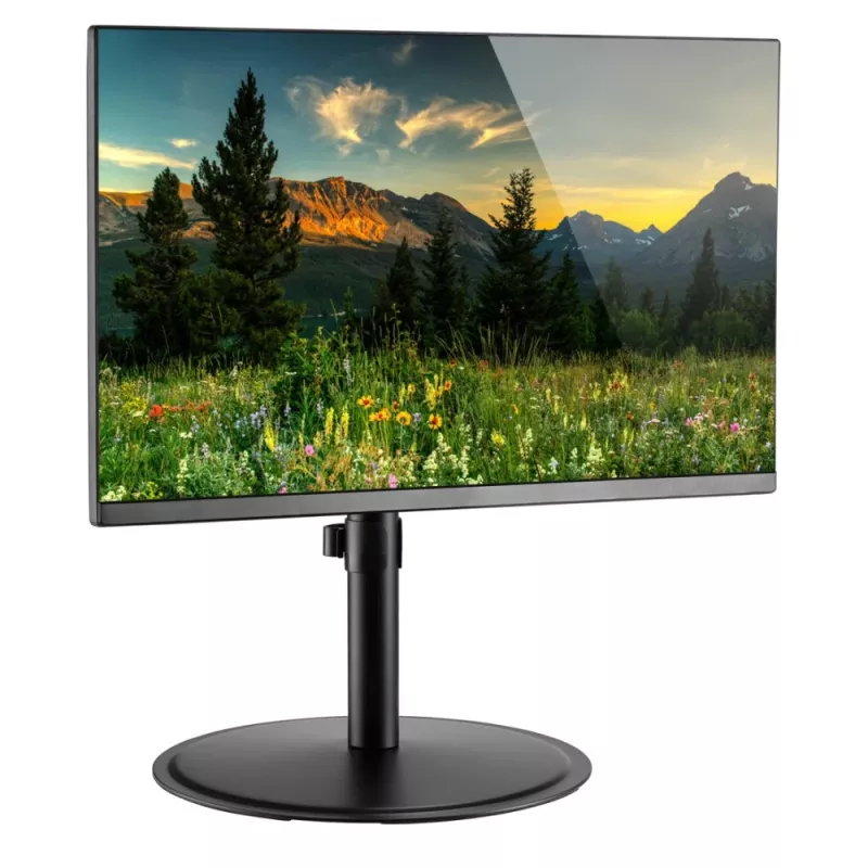 Techly ICA-LCD 401 Monitorhalterung / Standfuß 81,3 cm (32 Zoll) für den Schreibtisch Schwarz