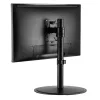 Techly ICA-LCD 401 Monitorhalterung / Standfuß 81,3 cm (32 Zoll) für den Schreibtisch Schwarz