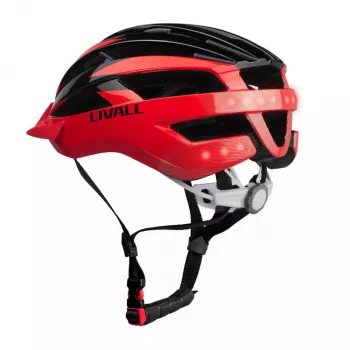 Halbschalenhelm Livall MT1 Neo Schwarz Hartschale Gloss