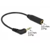 Audiokabel DeLOCK 0,175 m 2,5 mm/3,5 mm