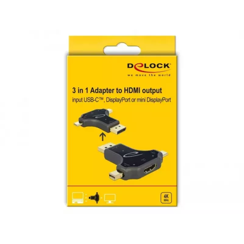 Kabel-Gender-Changer HDMI-A DeLOCK 64060