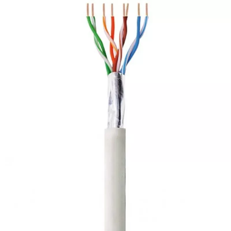 Techly ITP-C5F-305-RIS Netzwerkkabel Grau 305 m Cat5e F/UTP (FTP)