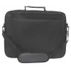 Manhattan Empire Laptoptasche 17,3 Zoll, Clamshell-Design, Zubehörfach, Schultergurt (abnehmbar), Notebooktasche, Schwarz, Drei Jahre Garantie
