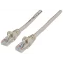 Intellinet Netzwerk-Patchkabel, Cat6, 20 m, Grau, CCA, U/UTP, PVC, RJ45, vergoldete Kontakte, rastnasenschutz, Knickschutztülle, lebenslange Garantie