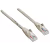 Intellinet Netzwerk-Patchkabel, Cat6, 20 m, Grau, CCA, U/UTP, PVC, RJ45, vergoldete Kontakte, rastnasenschutz, Knickschutztülle, lebenslange Garantie