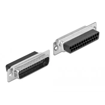 Montagesatz D-Sub 25-polig Stecker auf RJ45 Buchse DeLOCK 66648