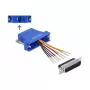 Montagesatz D-Sub 25-polig Stecker auf RJ45 Buchse DeLOCK 66648