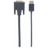Manhattan DisplayPort 1.2a zu DVI-D 24+1 Kabel, 1080p@60Hz, 3 m, Stecker zu Stecker, Passiv, Kompatibel mit DVI-D, Schwarz, Drei Jahre Garantie, Entspricht DP2DVIMM10.