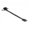 DeLOCK M.2 Key A+E auf PCIe x1 NVMe Adapter abgewinkelt 20 cm Kabel