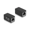 DeLOCK Adapter RJ45-Buchse auf RJ45-Buchse Cat.6 schwarz