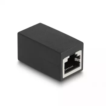 DeLOCK Adapter RJ45-Buchse auf RJ45-Buchse Cat.6 schwarz