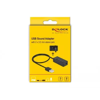 USB Headset und Mikrofon Adapter DeLOCK 66731