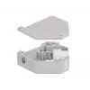 Keystone-Modul DELOCK 87163 — USB A auf USB A, grau/weiß, 60,1×59,4×21,6 mm