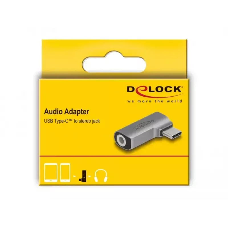DeLOCK Audiokarte 64192 USB 2.0 Kanäle 32 Bit 100 dB